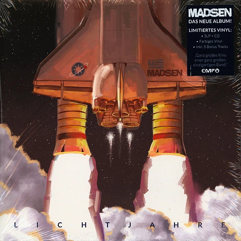 Madsen - Lichtjahre Blue/White Vinyl Edition