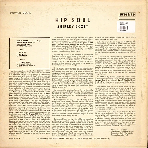 Shirley Scott - Hip Soul