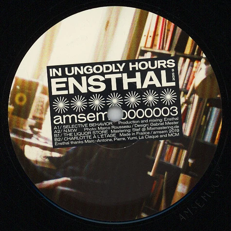 Ensthal - In Ungodly Hours