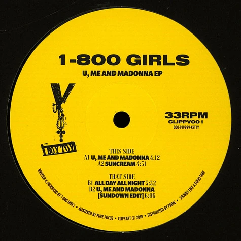 1-800 Girls - U, Me And Madonna