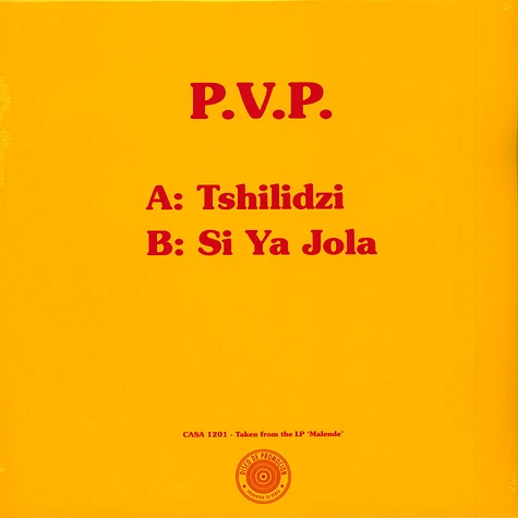 P.V.P. - Tshilidzi / Siya Jola