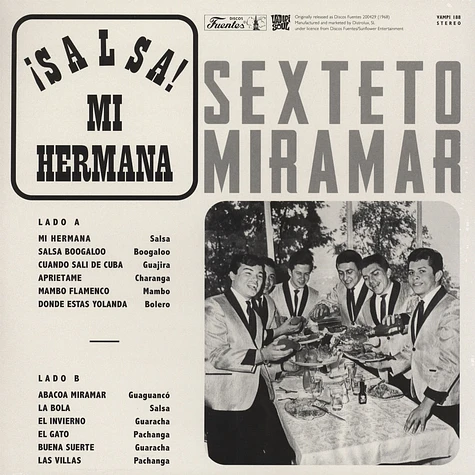 Sexteto Miramar - ¡Salsa! Mi Hermana