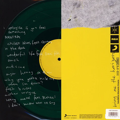 Bring Me The Horizon - Amo Transparent Green Vinyl Edition
