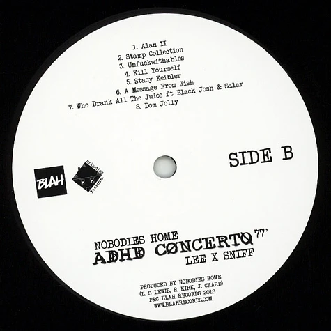 Nobodies Home (Lee Scott & Sniff & Jack Chard) - ADHD Concerto 77