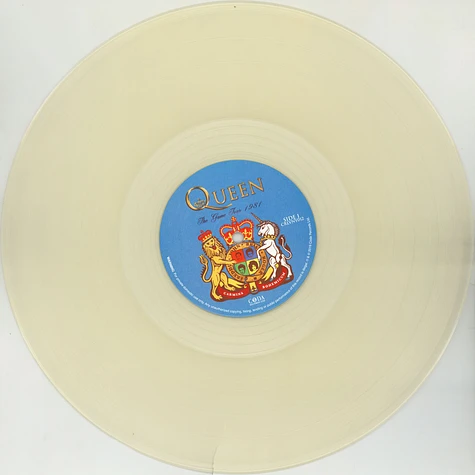 Queen - The Game Tour Clear Vinyl Edition
