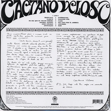 Caetano Veloso - Caetano Veloso Remastered Mono Edition
