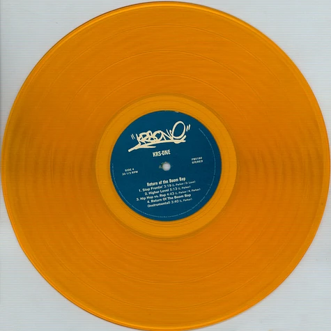KRS-One - Return Of The Boom Bap Gold Vinyl Edition