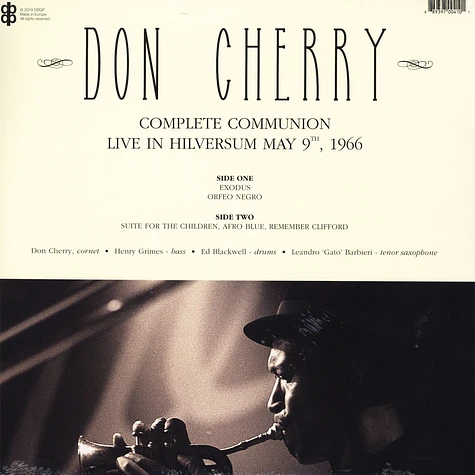 Don Cherry - Complete Communion: Live In Hilversum 1966