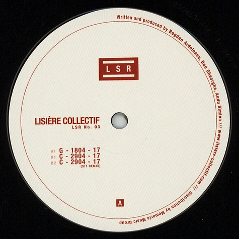 Lisiere Collectif - LSR No. 03