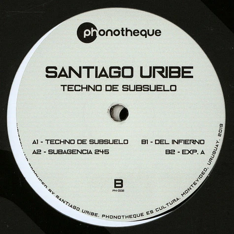 Santiago Uribe - Techno De Sbsuelo