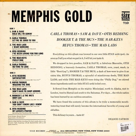 V.A. - Memphis Gold Vol. I