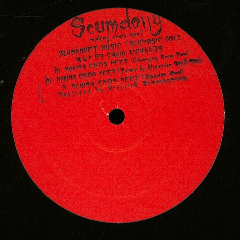 Scumdolly - Making Ends Meet Vinyl 2