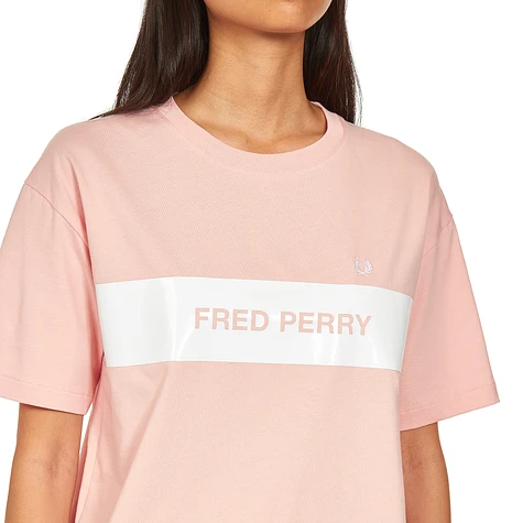 Fred Perry - Printed Panel T-Shirt