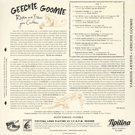 V.A. - Geechie Goomie - R'n'b Gone Caribbean