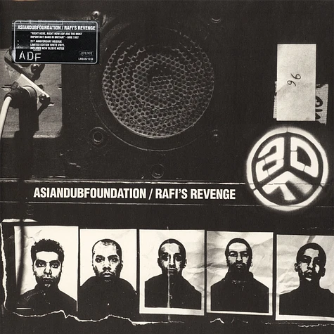 Asian Dub Foundation - Rafi's Revenge 20th Anniversary White Vinyl Edition