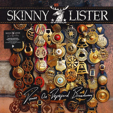 Skinny Lister - Down On Deptford Broadway Orange Vinyl Edition