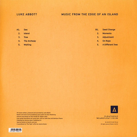 Luke Abbott - Music From The Edge Of An Island Black Vinyl Edition