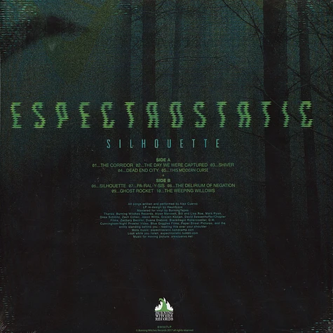 Espectrostatoc - Silhouette Colored Vinyl Edition
