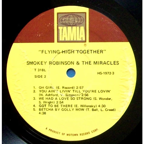 The Miracles - Flying High Together
