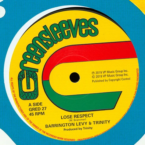 Barrington Levy & Trinity - Lose Respect (Externded Version)