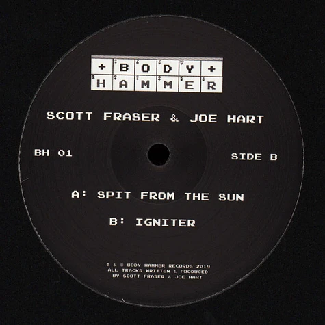 Scott Fraser & Joe Hart - Spit From The Sun / Igniter