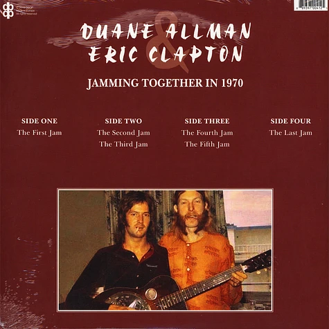 Duane Allman & Eric Clapton - Jamming Together In 1970