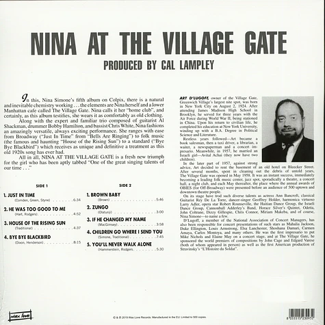 Nina Simone - At The Village Gate