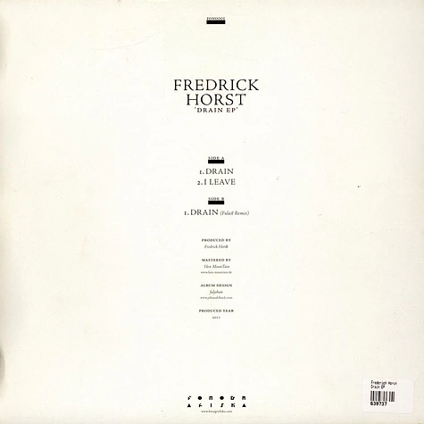 Frederick Horst - Drain EP