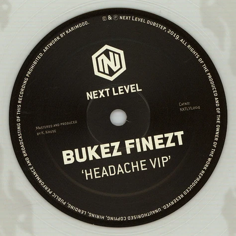 Bukez Finezt - Headache VIP Clear Vinyl Edition