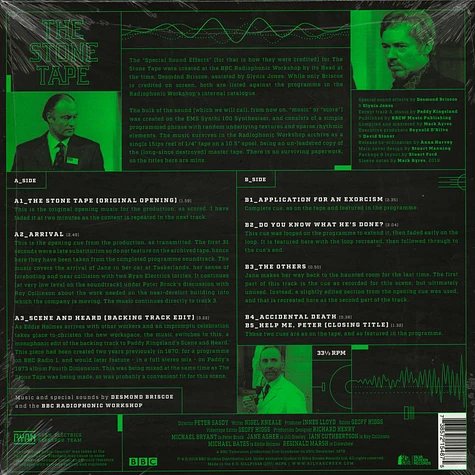 Desmond Briscoe / The BBC Radiophonic Workshop - The Stone Tape Fluorescent Green Vinyl Record Store Day 2019 Edition