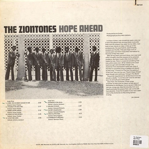 The Ziontones - Hope Ahead