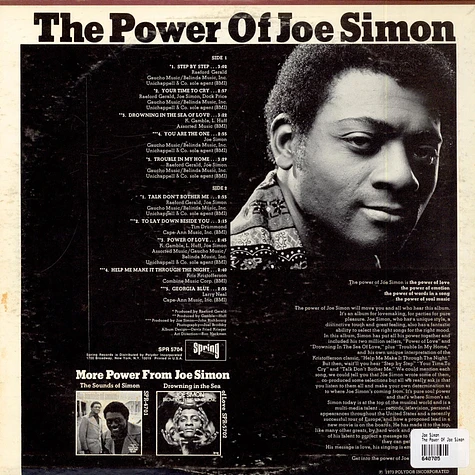 Joe Simon - The Power Of Joe Simon