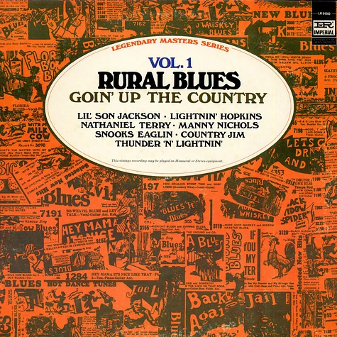 V.A. - Rural Blues Vol 1: Goin' Up The Country
