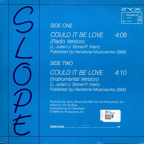 Slope - Could It Be Love