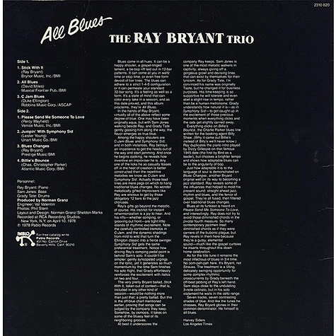 Ray Bryant Trio - All Blues