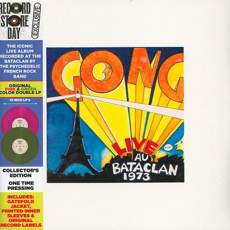 Gong - Live At Bataclan 1973 Record Store Day 2019 Edition