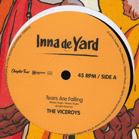 Inna De Yard / The Viceroys - Tears Are Falling / Row Fisherman Record Store Day 2019 Edition