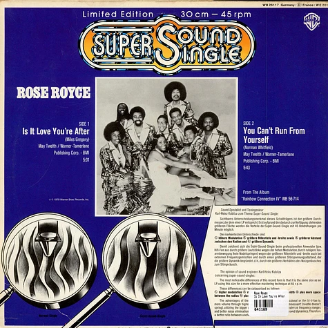 Rose Royce - Is It Love You're After