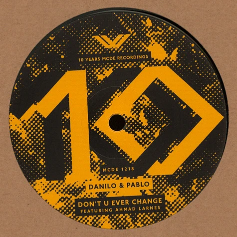 Danilo & Pablo - 10 Years Mcde Recordings Limited Vinyl