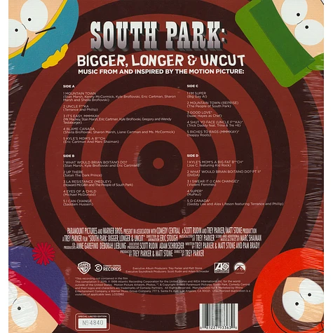 V.A. - OST South Park: Bigger, Longer & Uncut Record Store Day 2019 Edition