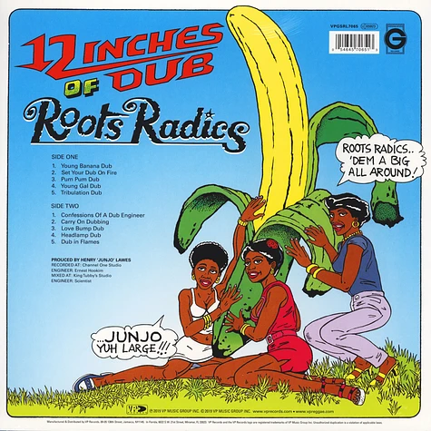 Roots Radics - 12 Inches Of Dub Record Store Day 2019 Edition