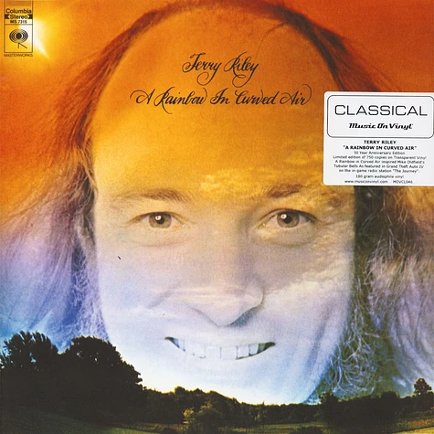 Terry Riley - A Rainbow in Curved Air Colored Vinyl Edition