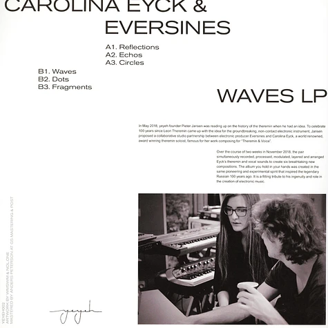 Carolina Eyck & Eversines - Waves