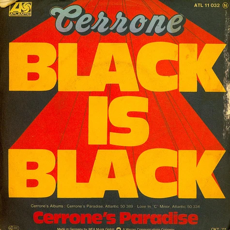 Cerrone - Black Is Black