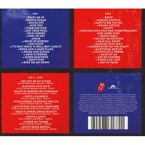 The Rolling Stones - Honk Limited Deluxe Edition