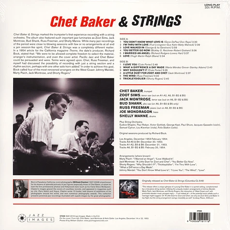 Chet Baker - & Strings