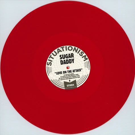 Sugar Daddy - Love On The Attack Transparent Red Vinyl Record Store Day 2019 Edition