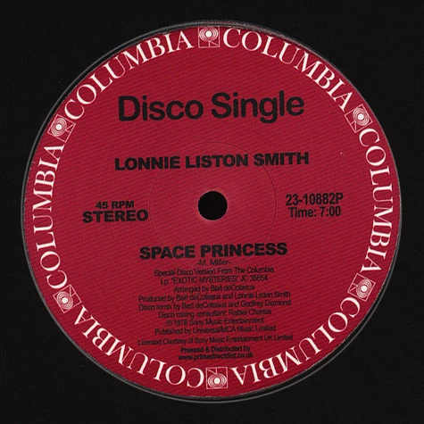 Lonnie Liston Smith - Space Princess Record Store Day 2019 Edition