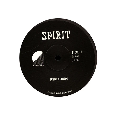 Spirit - Spirit Zaf & Phil Asher Edit Record Store Day 2019 Edition