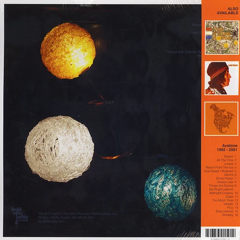 Acetone - 1992 - 2001 Translucent Blue Vinyl Edition